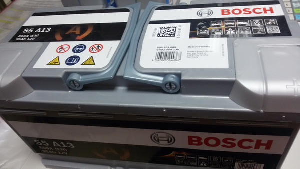 BOSCH S6 AGM 95Ah 850A (353x175x190) технология Absorbent Glass Mat